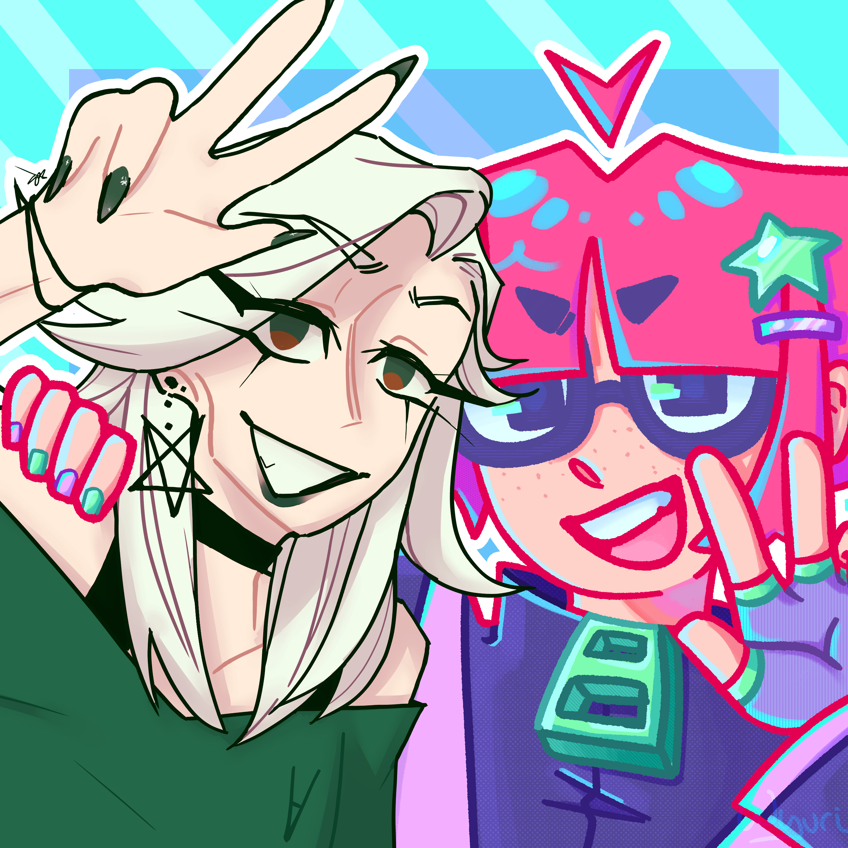 me and sophie's personas